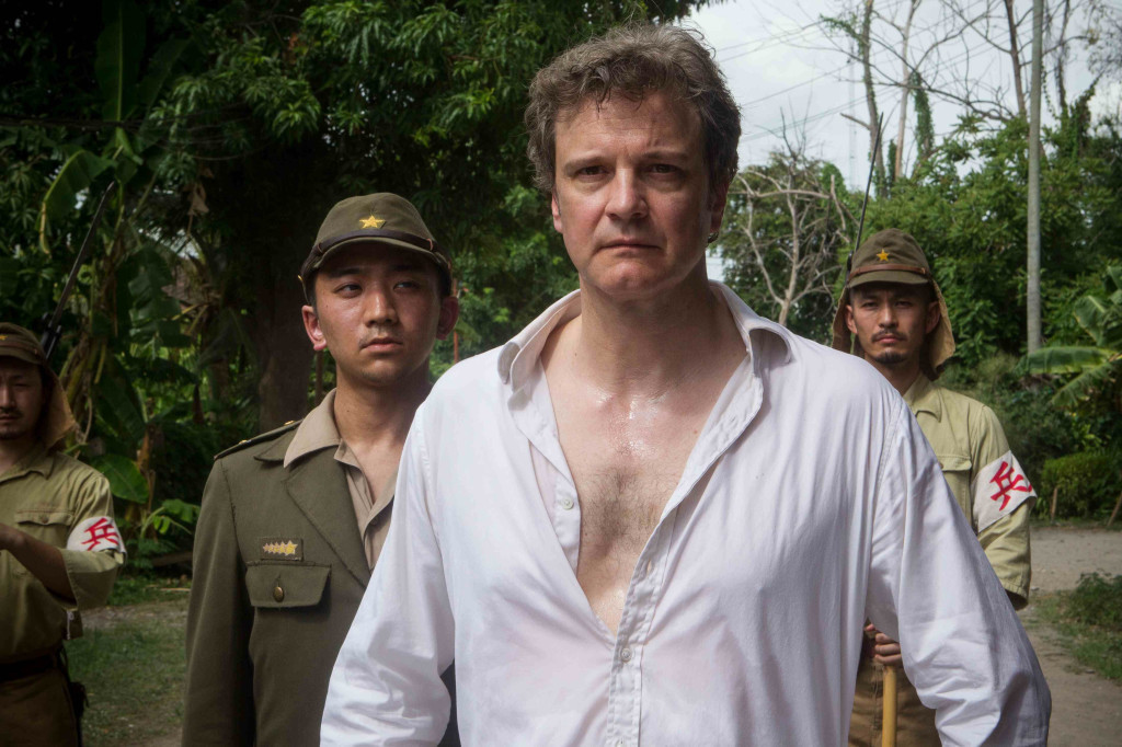 Left to right: Tanroh Ishida and Colin Firth.