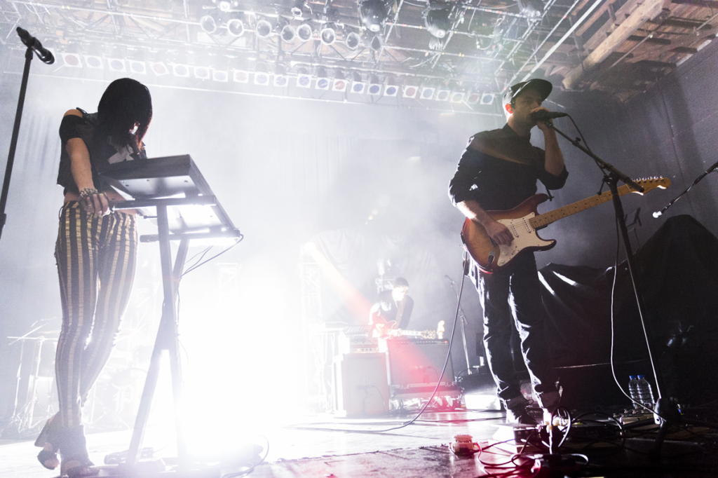 Phantogram at Metropolis December 4th, 2014 (Photo by Jason Hughes)