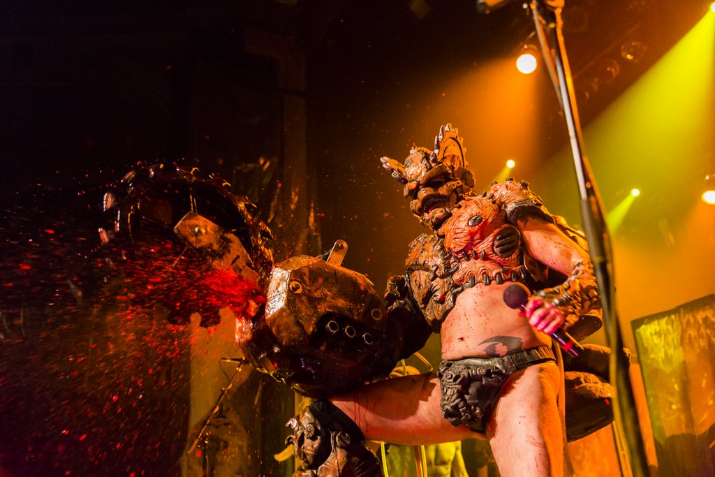 GWAR at Theatre Corona, December 10th, 2014 (Photo by Jason Hughes). 