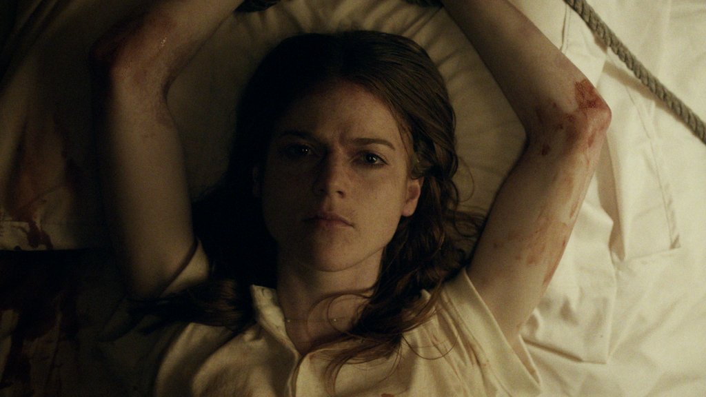 Honeymoon's Rose Leslie. 