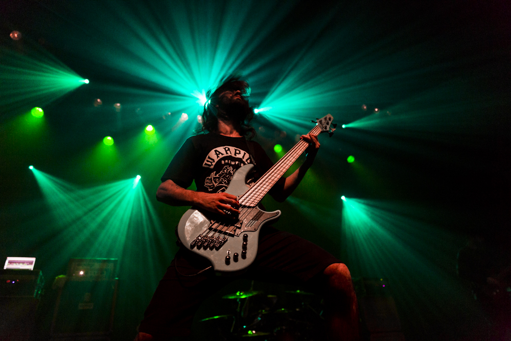 Northlane at Metropolis on January 29, 2015 (Photo by Jason Hughes). 