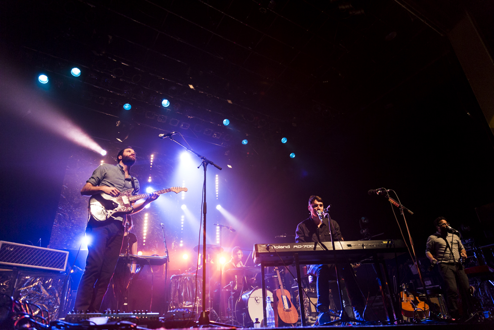 Hey Rosetta! live photo in Montreal, from their show with Stars, February 5, 2105. 