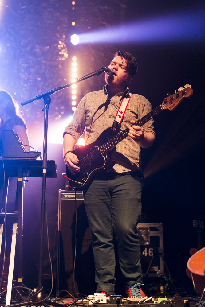 Hey Rosetta! live photo in Montreal, from their show with Stars, February 5, 2105. 