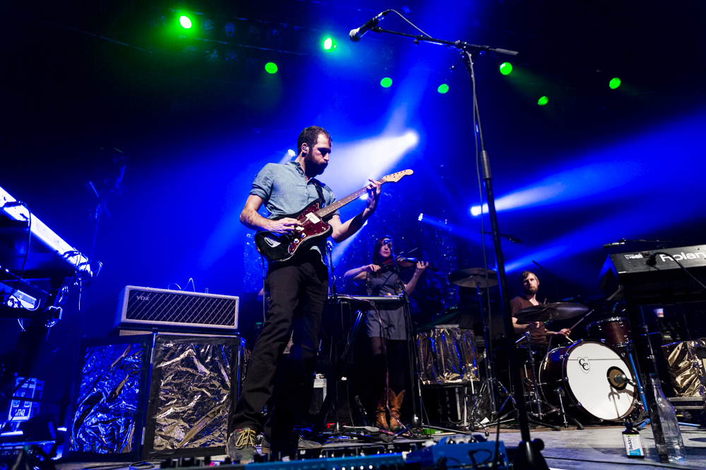 Hey Rosetta! live photo in Montreal, from their show with Stars, February 5, 2105. 