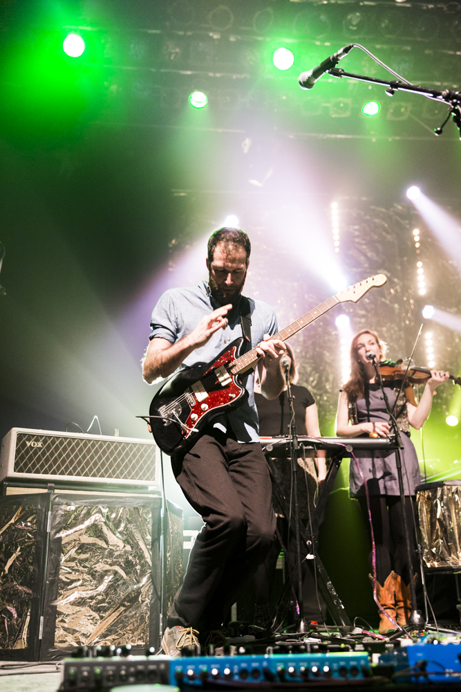 Hey Rosetta! live photo in Montreal, from their show with Stars, February 5, 2105. 