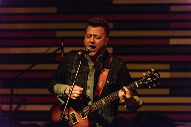 Modern Chemistry live from their tour with Frnkiero, February 24, 2015 (photo by Vitor Munhoz).