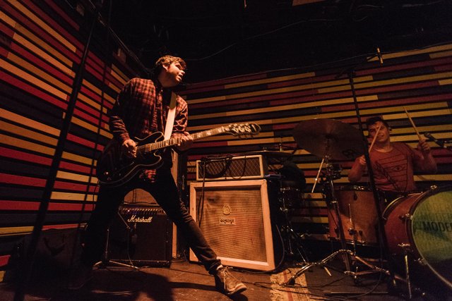 Modern Chemistry live from their tour with Frnkiero, February 24, 2015 (photo by Vitor Munhoz).