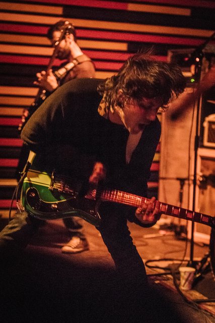 Frank Iero (Frnkiero) from My Chemical Romance live in Montreal on February 25, 2015 (photo by Vitor Munhoz).