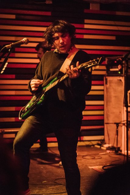 Frank Iero (Frnkiero) from My Chemical Romance live in Montreal on February 25, 2015 (photo by Vitor Munhoz).