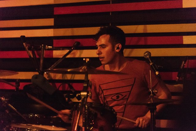 Modern Chemistry live from their tour with Frnkiero, February 24, 2015 (photo by Vitor Munhoz).