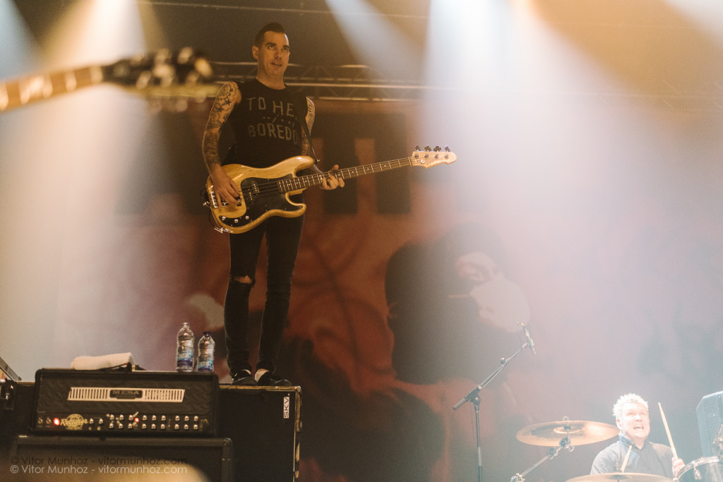 Anti-Flag live photo 2015 tour with Pennywise and A Wilhelm Scream.