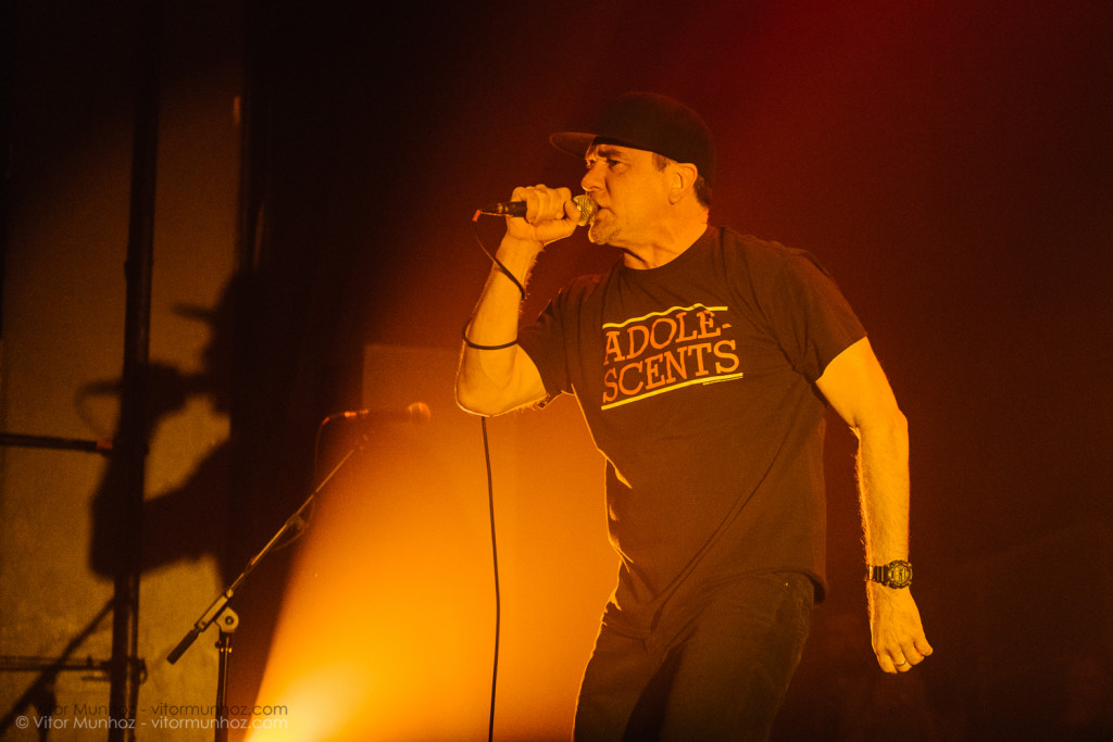 Pennywise live photo 2015 tour with Anti-Flag and A Wilhelm Scream.