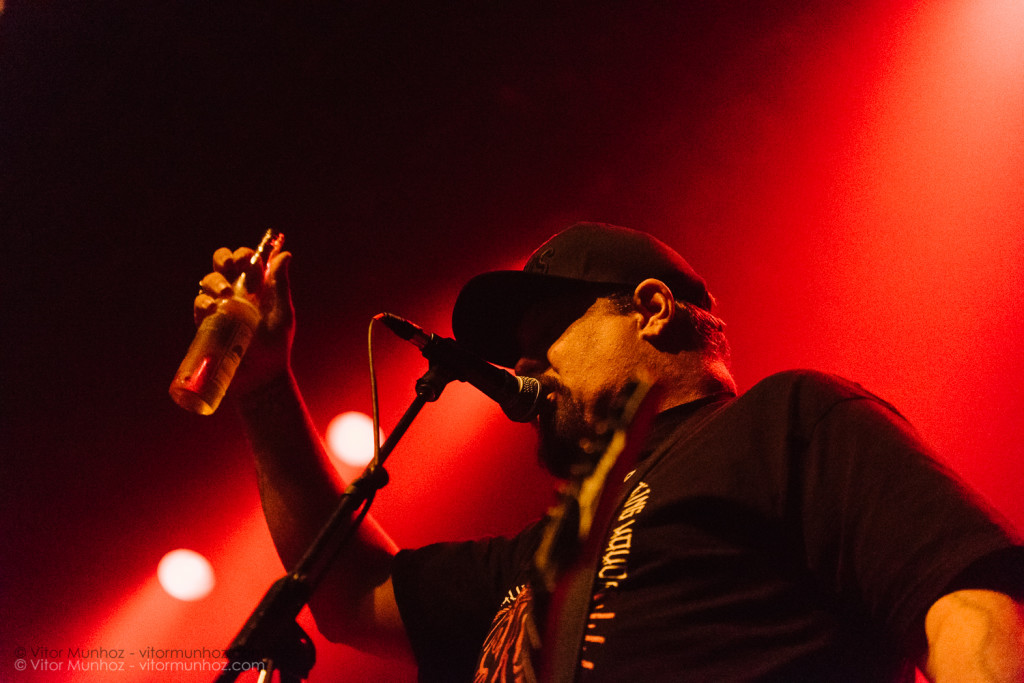 Pennywise live photo 2015 tour with Anti-Flag and A Wilhelm Scream.