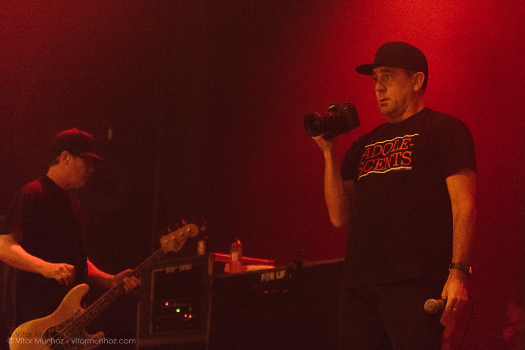 Pennywise live photo 2015 tour with Anti-Flag and A Wilhelm Scream.