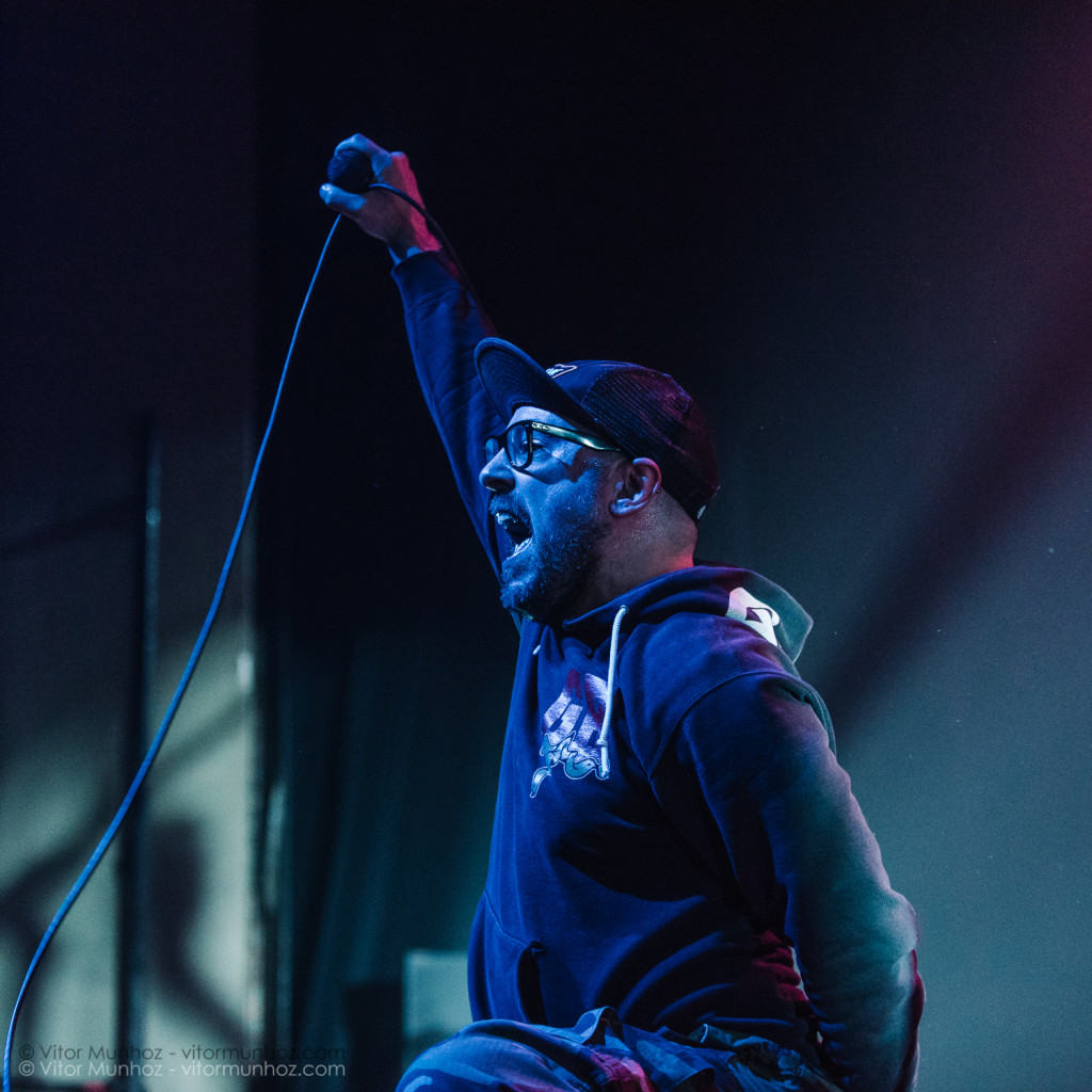 A Wilhelm Scream live photo 2015 tour with Pennywise and A Wilhelm Scream.
