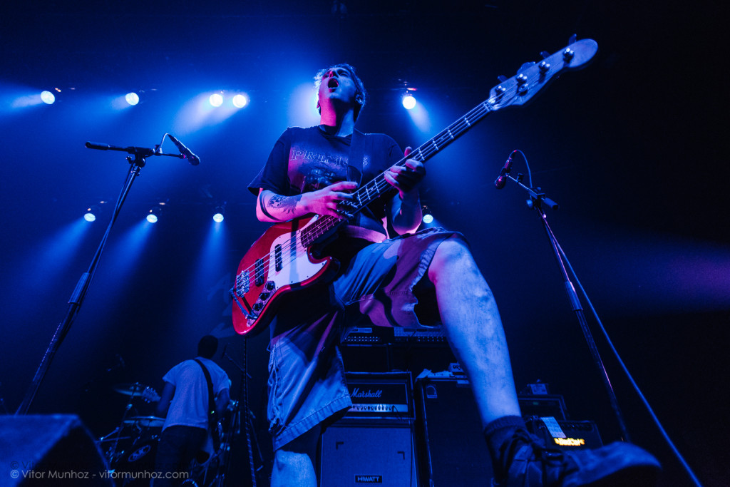 A Wilhelm Scream live photo 2015 tour with Pennywise and A Wilhelm Scream.