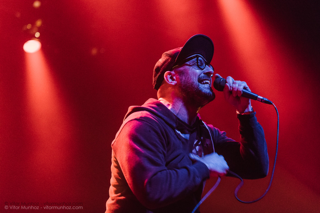 A Wilhelm Scream live photo 2015 tour with Pennywise and A Wilhelm Scream.