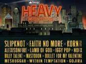 Heavy Montreal complete lineup poster 2015.