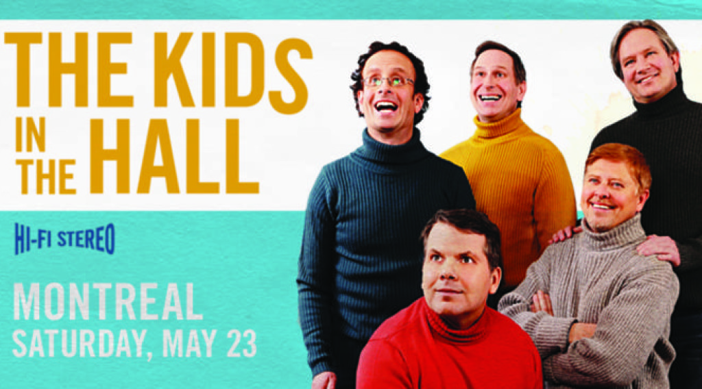 Kids in the Hall 2015 tour photo.