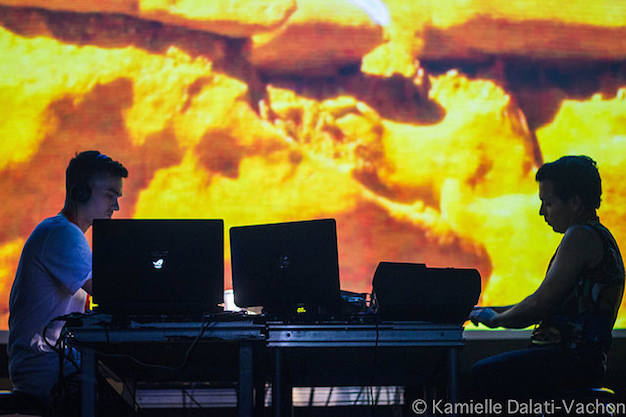 Billy Dalessandro & Ombossa present Boomers (photo courtesy of Mutek). 