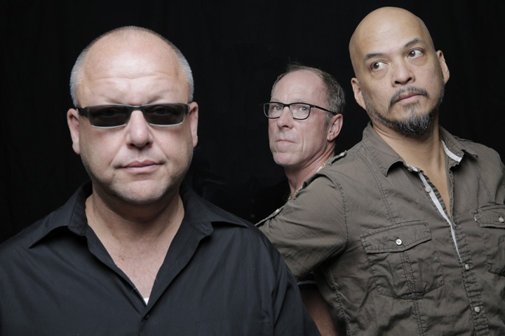 LEFT TO RIGHT:  Black Francis, David Lovering, Joey Santiago
