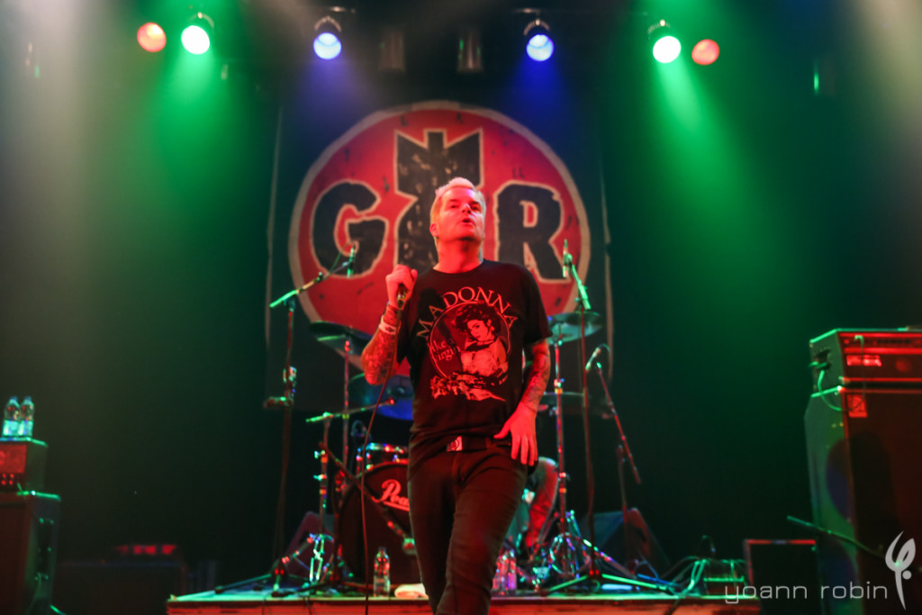 Good Riddance live at Theatre Corona on October 1, 2015 (photo by Yoann Robin). 