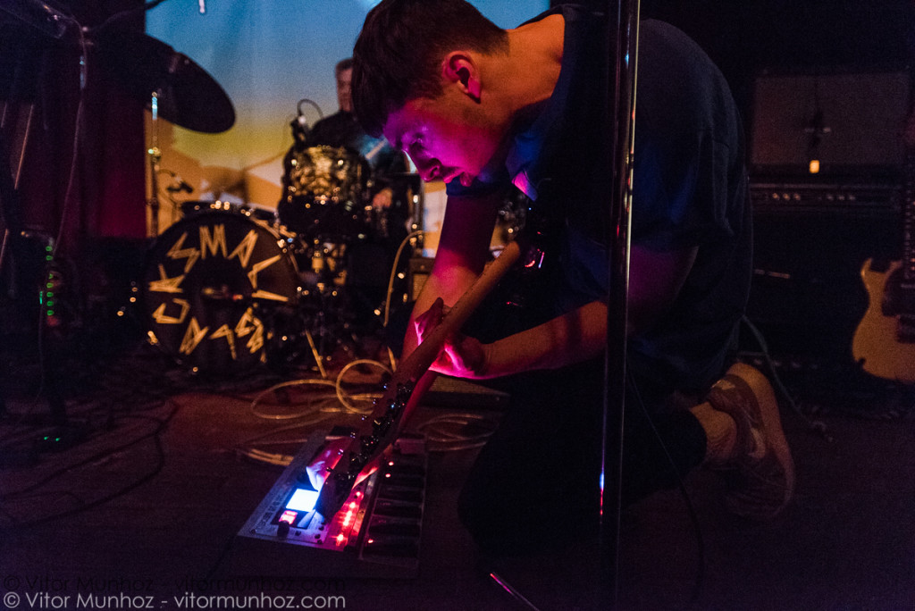 Painted Palms performing live at La Sala Rosa, Montreal, Quebec, Canada on November 10, 2015. Photo: Vitor Munhoz