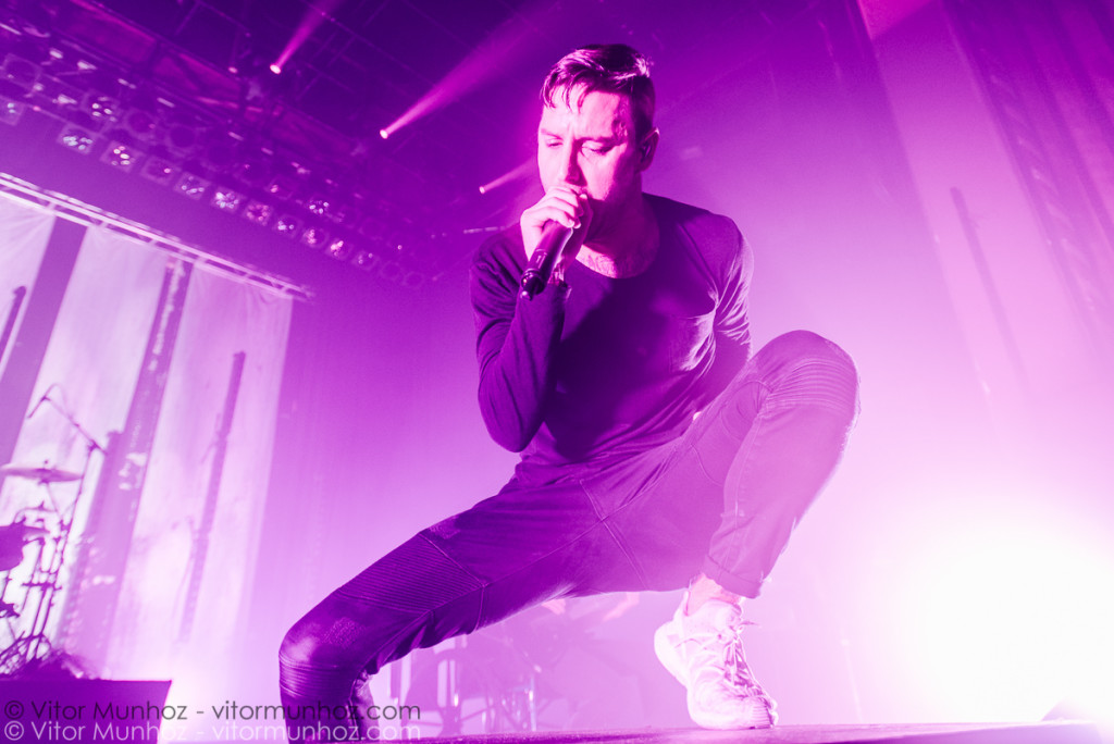 Parkway Drive performing live