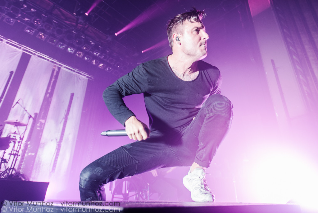 Parkway Drive performing live