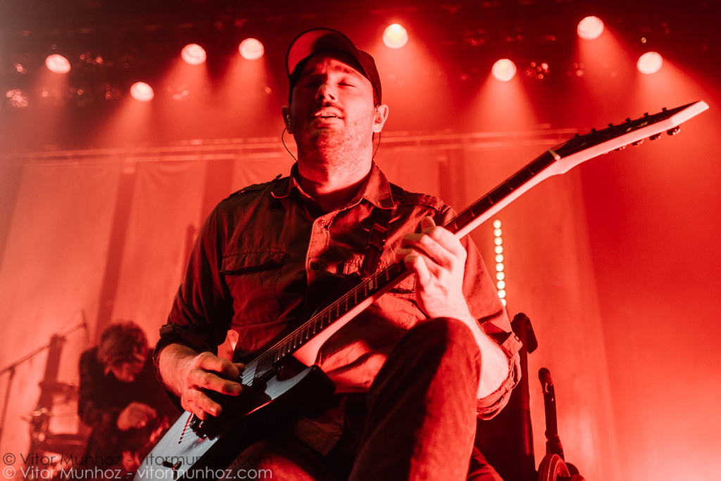 Parkway Drive performing live