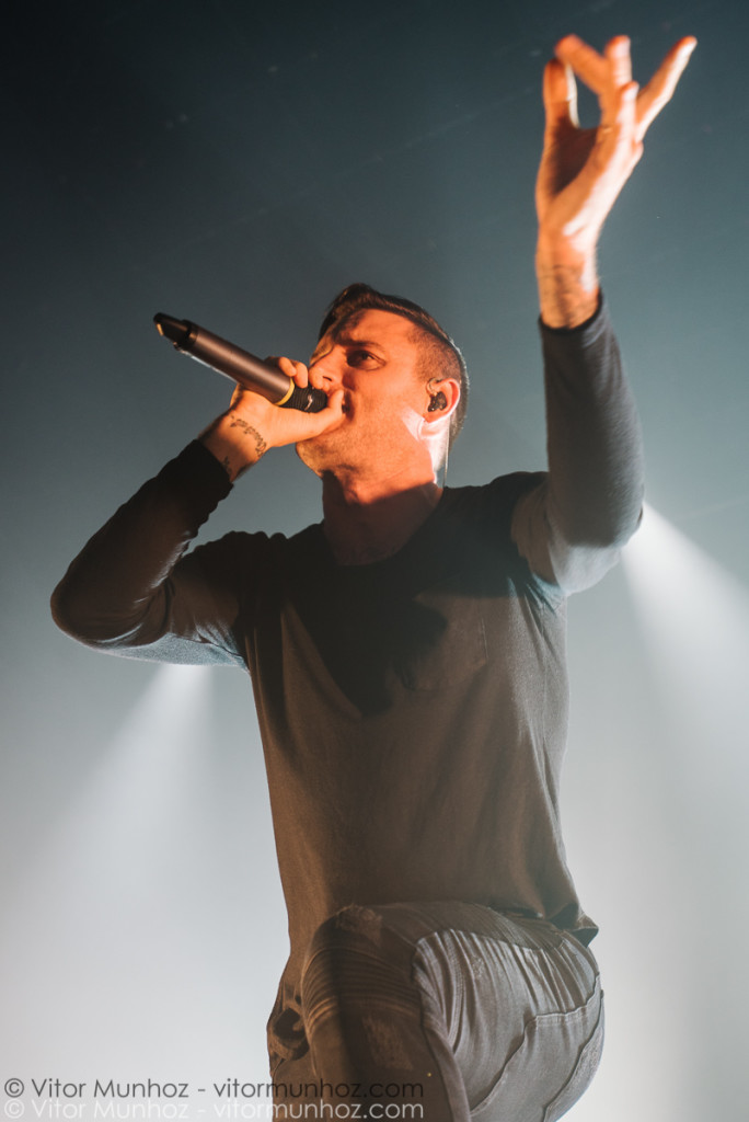 Parkway Drive performing live