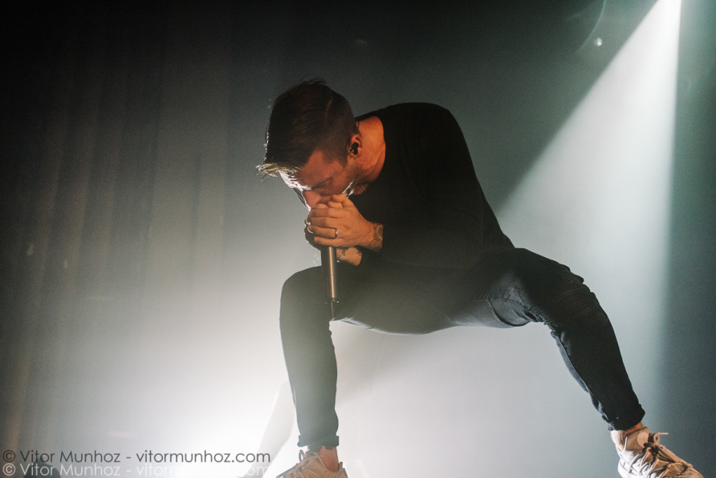 Parkway Drive performing live