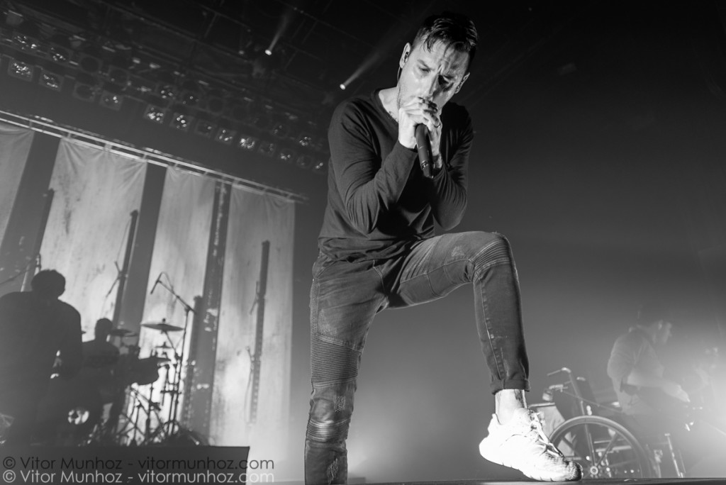 Parkway Drive performing live