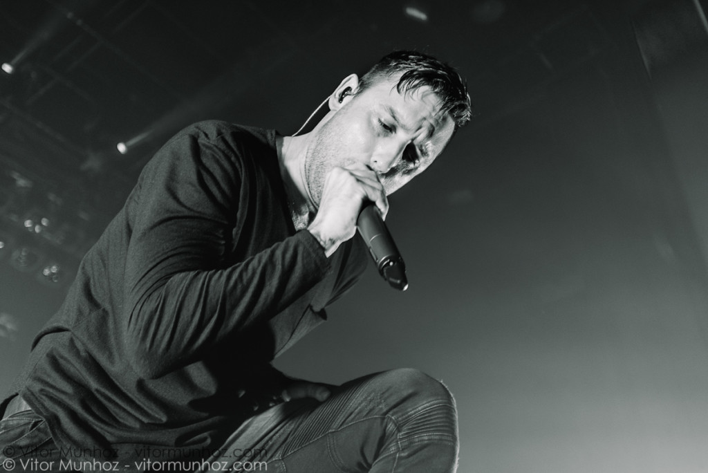 Parkway Drive performing live