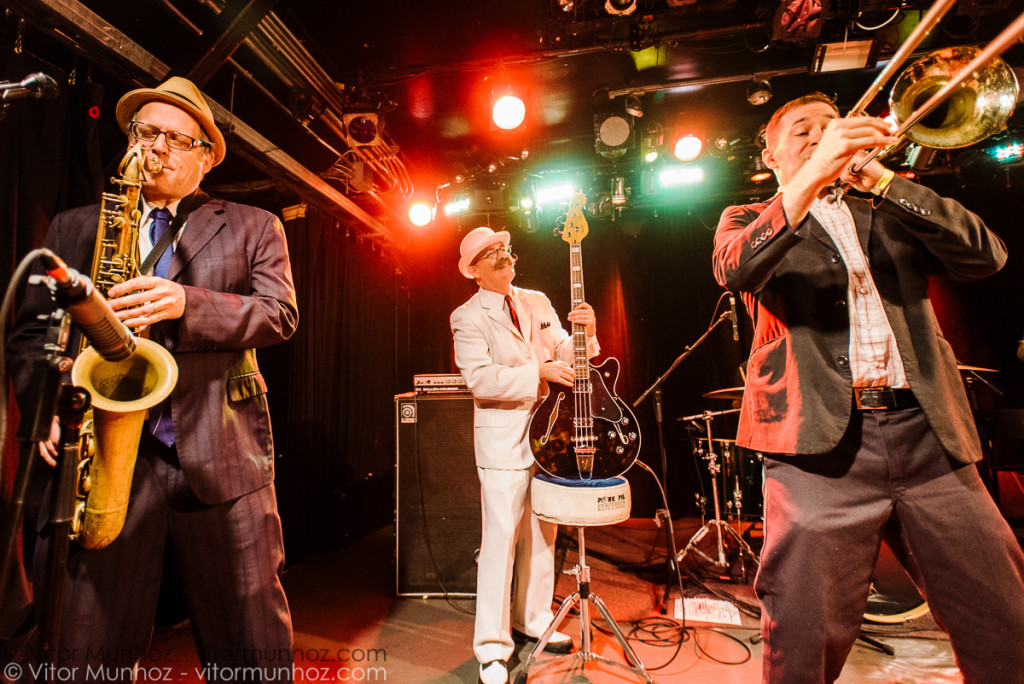 The Slackers performing live at Café Campus, Montreal, Quebec, Canada on November 13, 2015. Photo: Vitor Munhoz