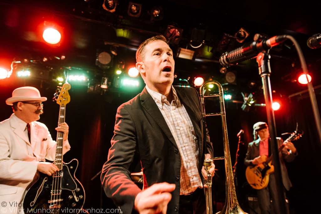 The Slackers performing live