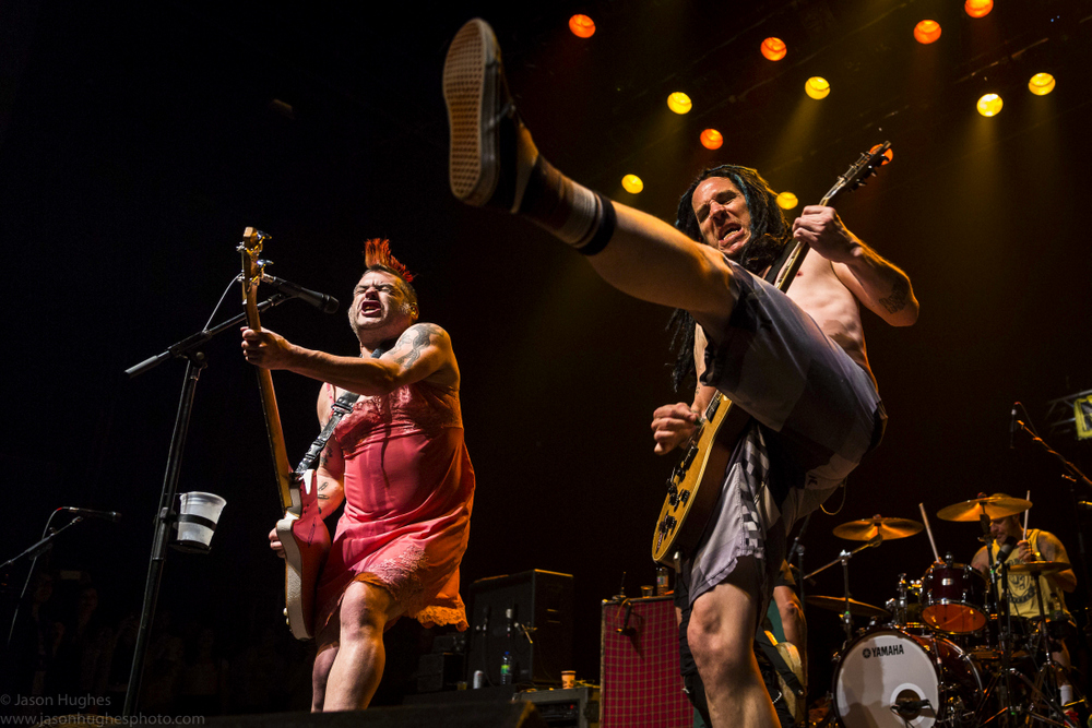 NOFX live at Metropolis on August 7, 2015.