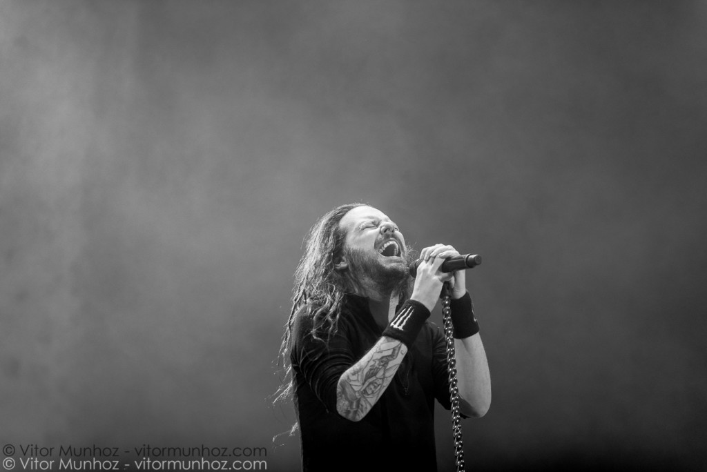 Korn during Heavy Montreal Music Festival by Evenko at Parc Jean-Drapeau, Montreal, Quebec, Canada on August 07, 2015. Photo: Vitor Munhoz