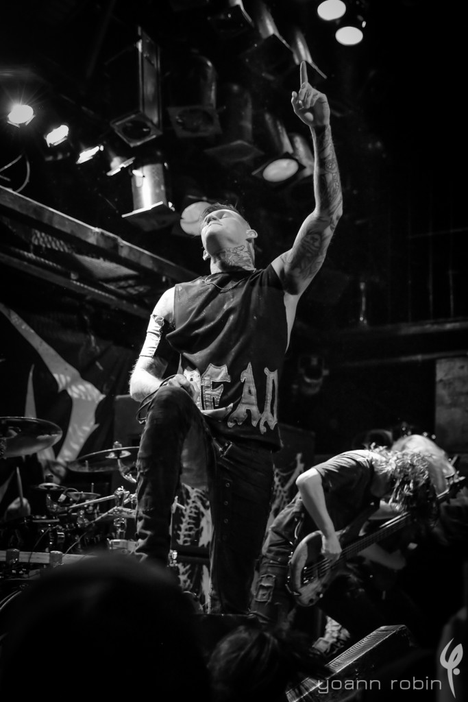 Carnifex live at Foufounes Electriques on October 25, 2015. 