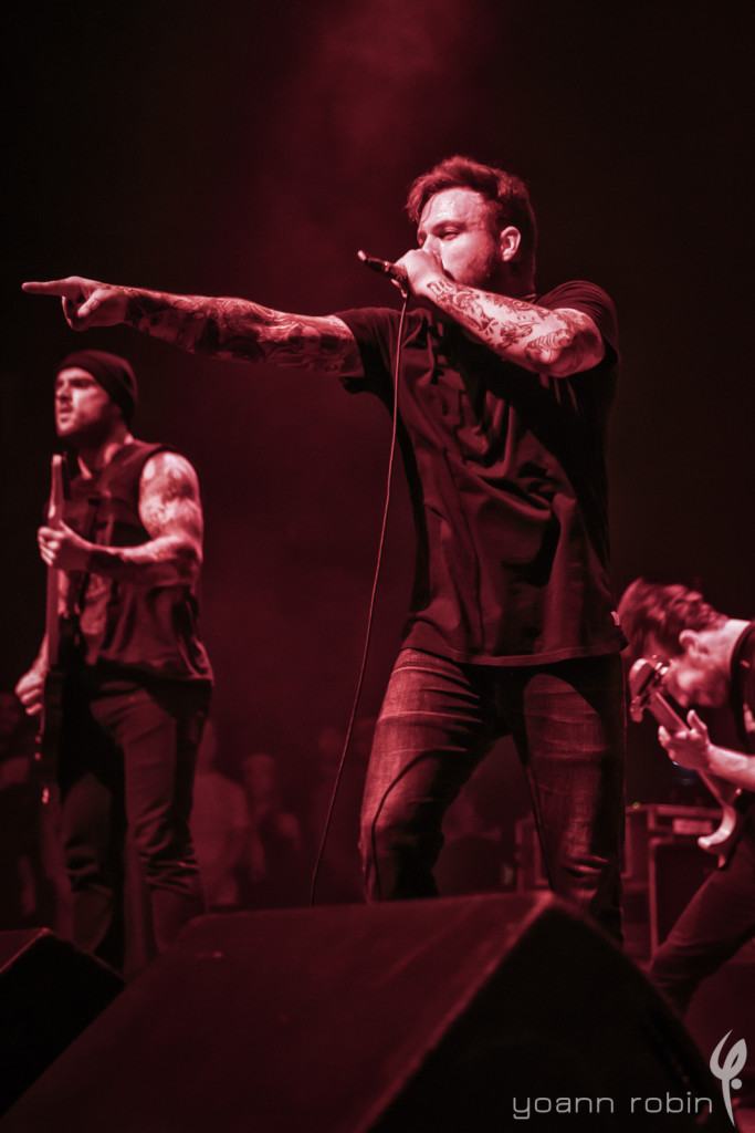 Stick To Your Guns live at Metropolis on November 29, 2015. 