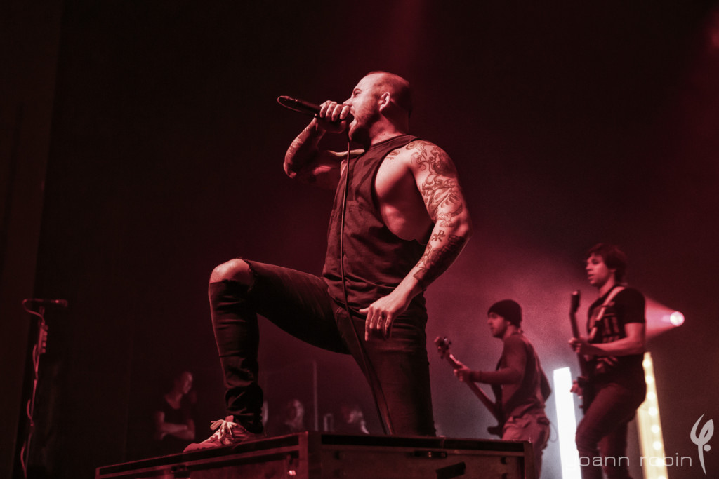 August Burns Red live at Metropolis on November 29, 2015. 