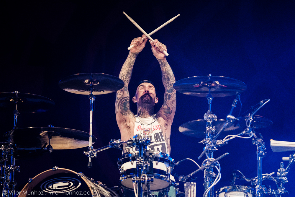 Blink 182 live at Amnesia Rockfest 2016. Photo © Vitor Munhoz.