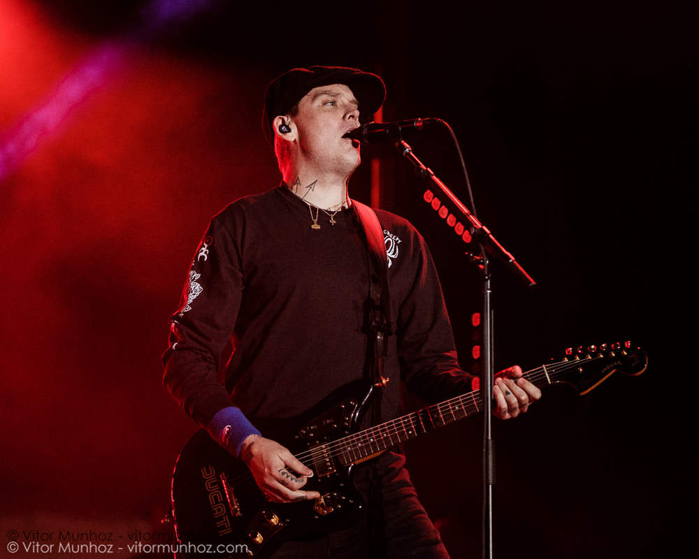 Blink 182 live at Amnesia Rockfest 2016. Photo © Vitor Munhoz.