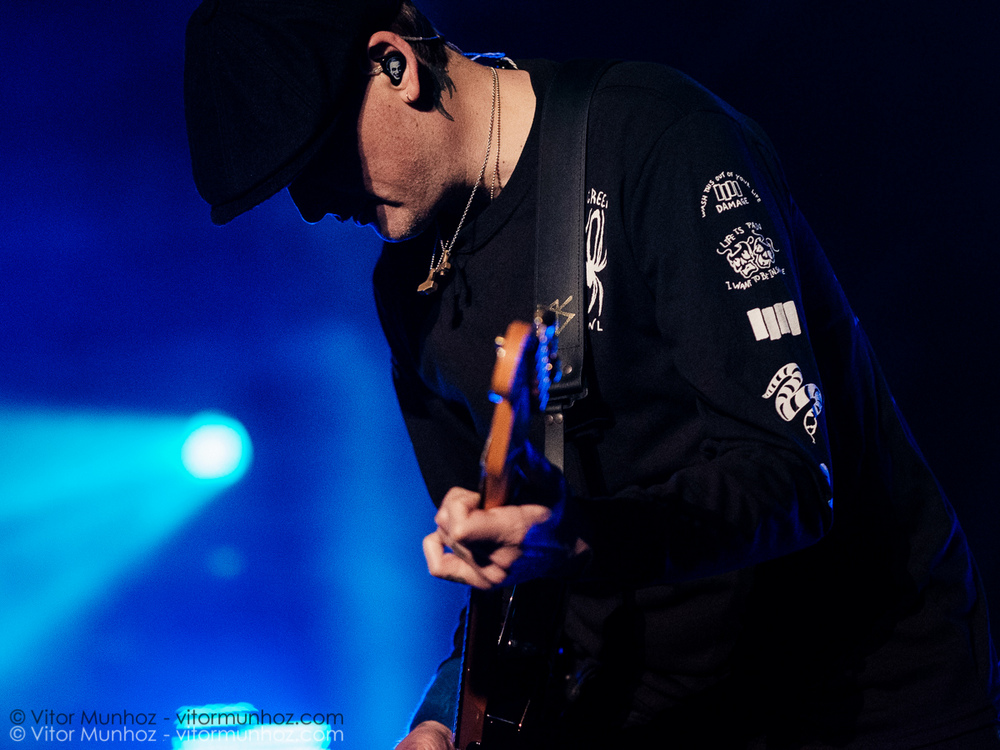 Blink 182 live at Amnesia Rockfest 2016. Photo © Vitor Munhoz.