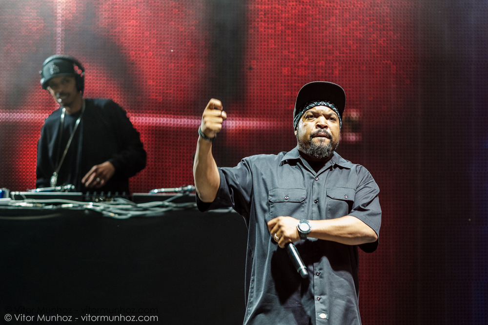 Ice Cube live at Amnesia Rockfest 2016. Photo © Vitor Munhoz.