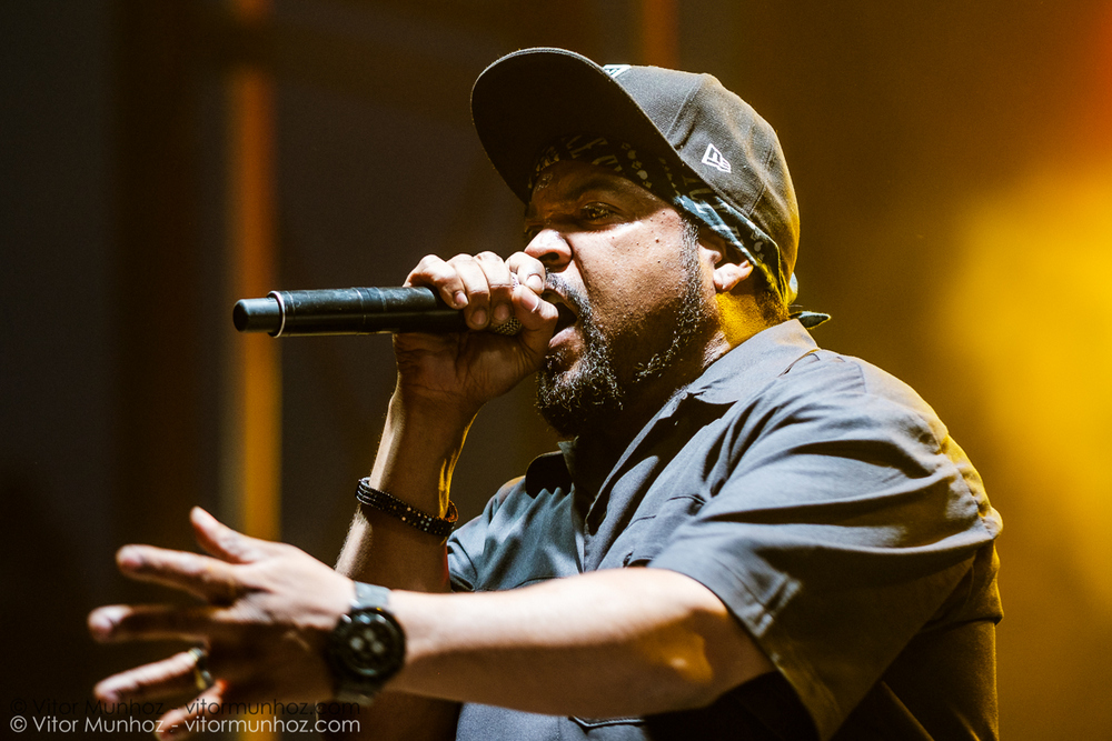 Ice Cube live at Amnesia Rockfest 2016. Photo © Vitor Munhoz.