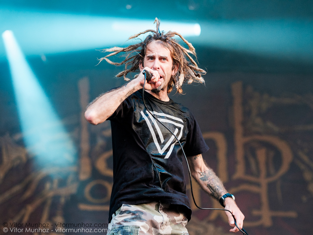 Lamb of God live at Amnesia Rockfest 2016. Photo: Vitor Munhoz