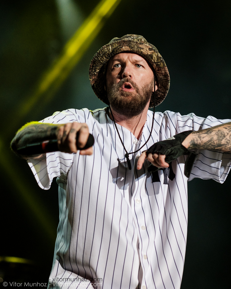 Limp Bizkit live at Amnesia Rockfest 2016. Photo: Vitor Munhoz