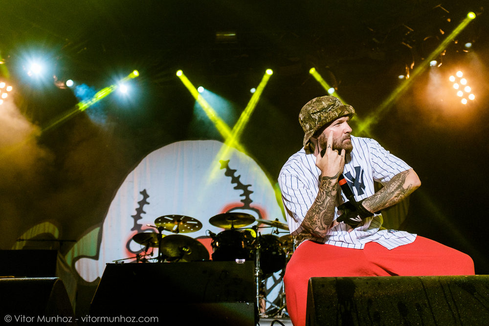 Limp Bizkit live at Amnesia Rockfest 2016. Photo: Vitor Munhoz