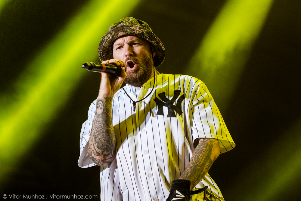 Limp Bizkit live at Amnesia Rockfest 2016. Photo: Vitor Munhoz